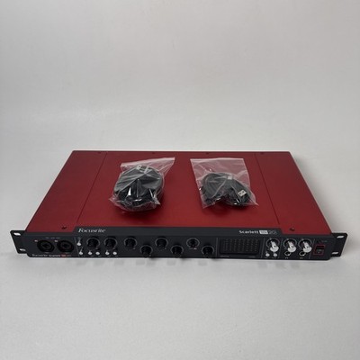 Focusrite Scarlett 18i20 2nd Generation USB Audo Interface 2 Dead Channels READ