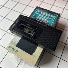 Microcassette Recorder Realistic Micro29 Voice Actuated Index Microcassette