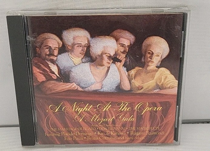 Mozart Gala/Night at the Opera Audio CD By Mozart 1990 CBS Records 91