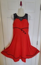Bbonlinedress Women's 1950s Retro Vintage Cocktail Party Swing Dress Size Large