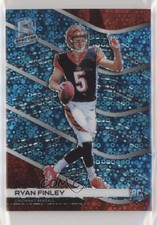 2019 Panini Spectra Rookies Neon Blue Prizm 11/60 Ryan Finley #189 a8r