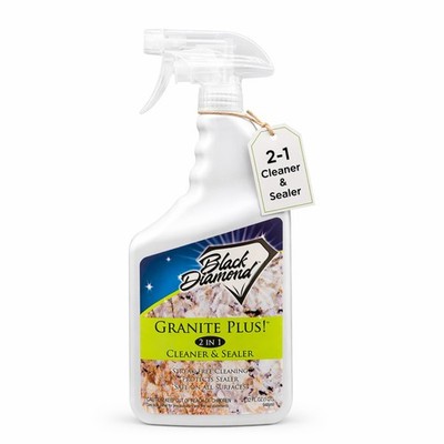 Granite Plus 2-in-1 Cleaner & Sealer, pH Neutral, Streak-Free Stone Cleaner f...