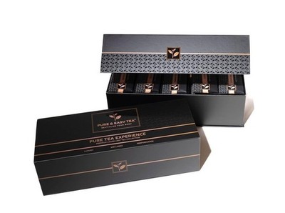 Pure And Easy Tea, Premium Tea Flight Gift Set, 30 Count, 10 Blend Loose Leaf...