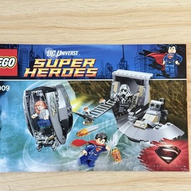 LEGO 76009 Superman DC Comics Super Heroes Black Zero Escape 100% Complete