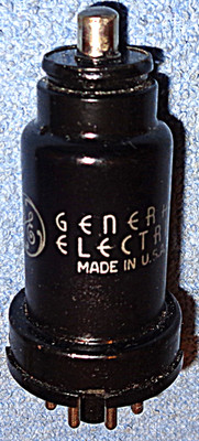 1 NOS GE 6A8 Vacuum Tube - 1940's Vintage Pentode Converter/Mixer for AM Radios