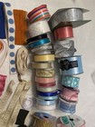 Ribbon & Trims Lot For Crafts Loose & Rolls Some Vintage Pieces All Occasions — photo 2