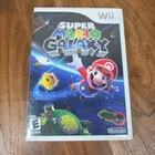 Super Mario Galaxy Nintendo Wii 2007 CIB Complete In Box With Manual