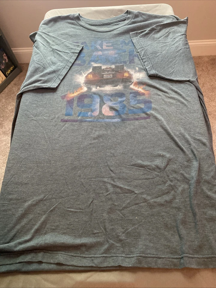 Camiseta Retro Regreso al Futuro Take Me Back to 1985 Talla 2 X-Grande Foto 3 de 4