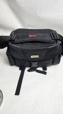 Canon Rebel Camera Gadget Accessories Bag Travel Case Black w/ Shoulder Strap