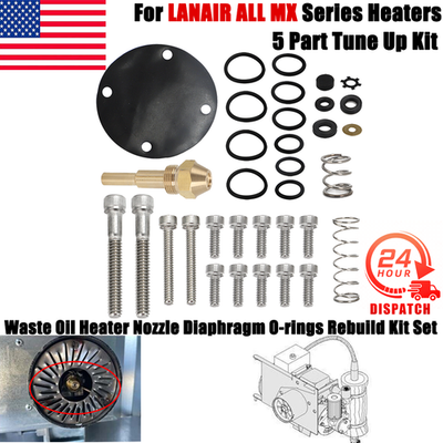 #ad For Lanair Tune Up Kit FI HI MI MX 140 200 240 250 300 320 Waste Oil Heater Part $79.99