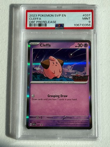 Cleffa graded PSA 9 for sale on eBay