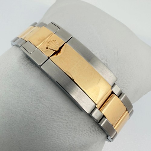 Orologio Rolex 116523 Cosmograph Daytona 40mm Quadrante Blu Racing Acciaio Oro 18k 2010 - Foto 11 di 12