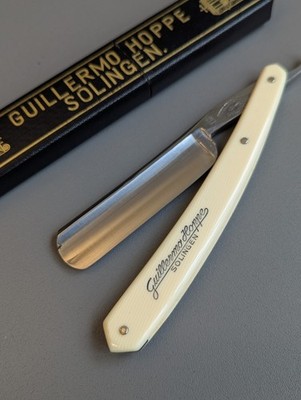 Straight Razor Guillermo Hoppe Solingen 7/8'' Very Rare