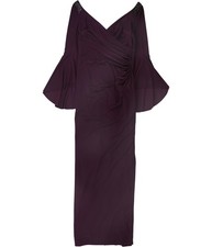 Ralph Lauren Womens Embellished Gown Dress, Purple, 6