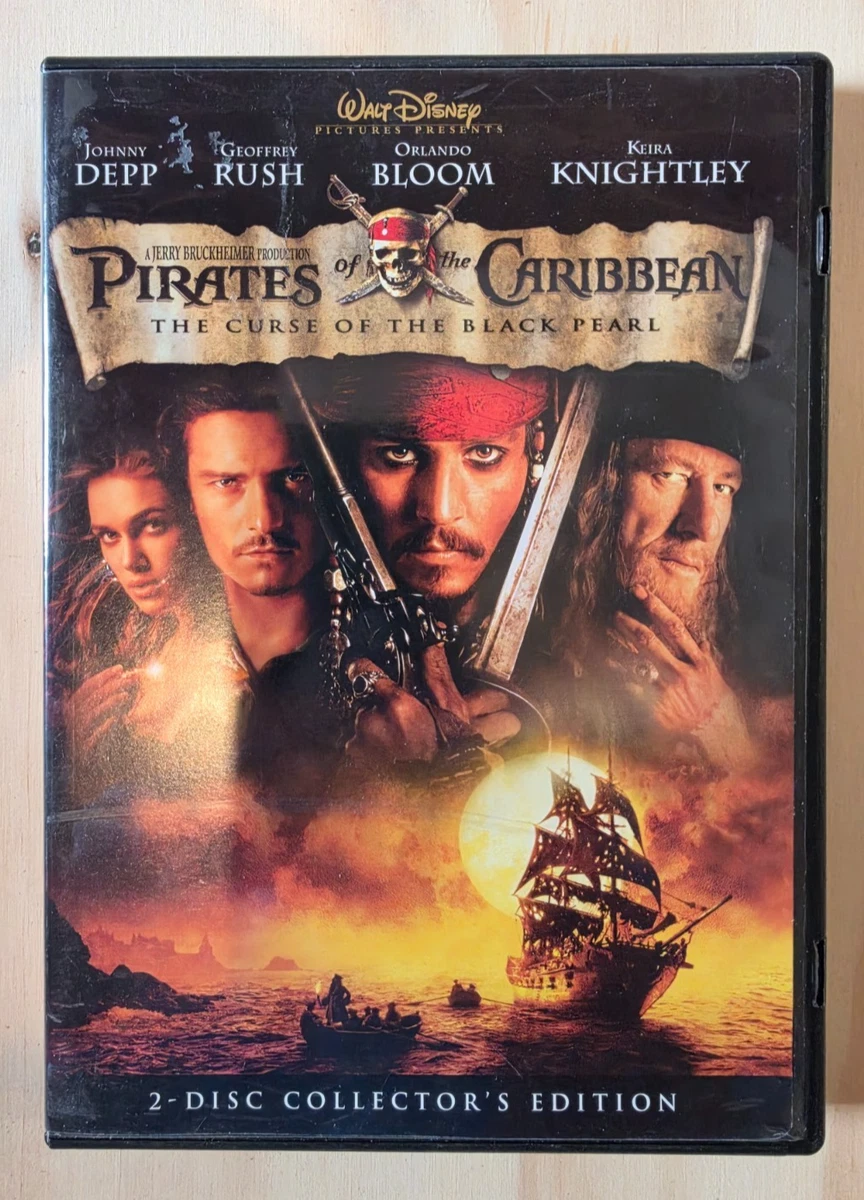 25+ Pirates of the Caribbean: The Curse of the Black Pearl DVDs
