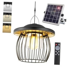 3000LM Solar Shed Light Outdoor Indoor,Solar Powered Light 4400mAh Gazebo