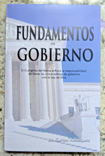 Fundamentos de Gobierno Paperback Carlos Vela...