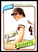 Darrell Evans 2014 Topps #145 Giants MLB READ FREE SHIPPING AutographDen