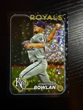 Jonathan Bowlan 2024 Topps Series 2 Black Foil Rookie RC SP Royals