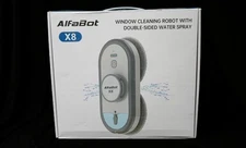 AlfaBot Window Cleaning Robot with Dual Water Spray, X8 Robot Window Cleaner