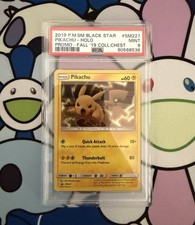 2019 POKEMON SUN & MOON PIKACHU SM227 BLACK STAR PROMO PSA 9 MINT TCG on eBay