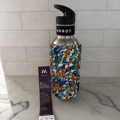MOBOT Foam Roller Water Bottle Rueben Rojas x LAX collab 27 oz NWOT