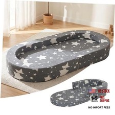 Travel Toddler Bed, 3-in-1 Portable Foldable Toddler Medium size Star
