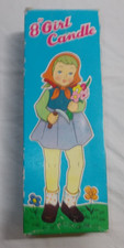 Vintage Wax Figure Decor 8  Girl Candle Made ...