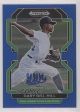 2022 Panini Prizm Draft Picks Blue 72/99 Gary Gill Hill #PDP194 Auto 0j81