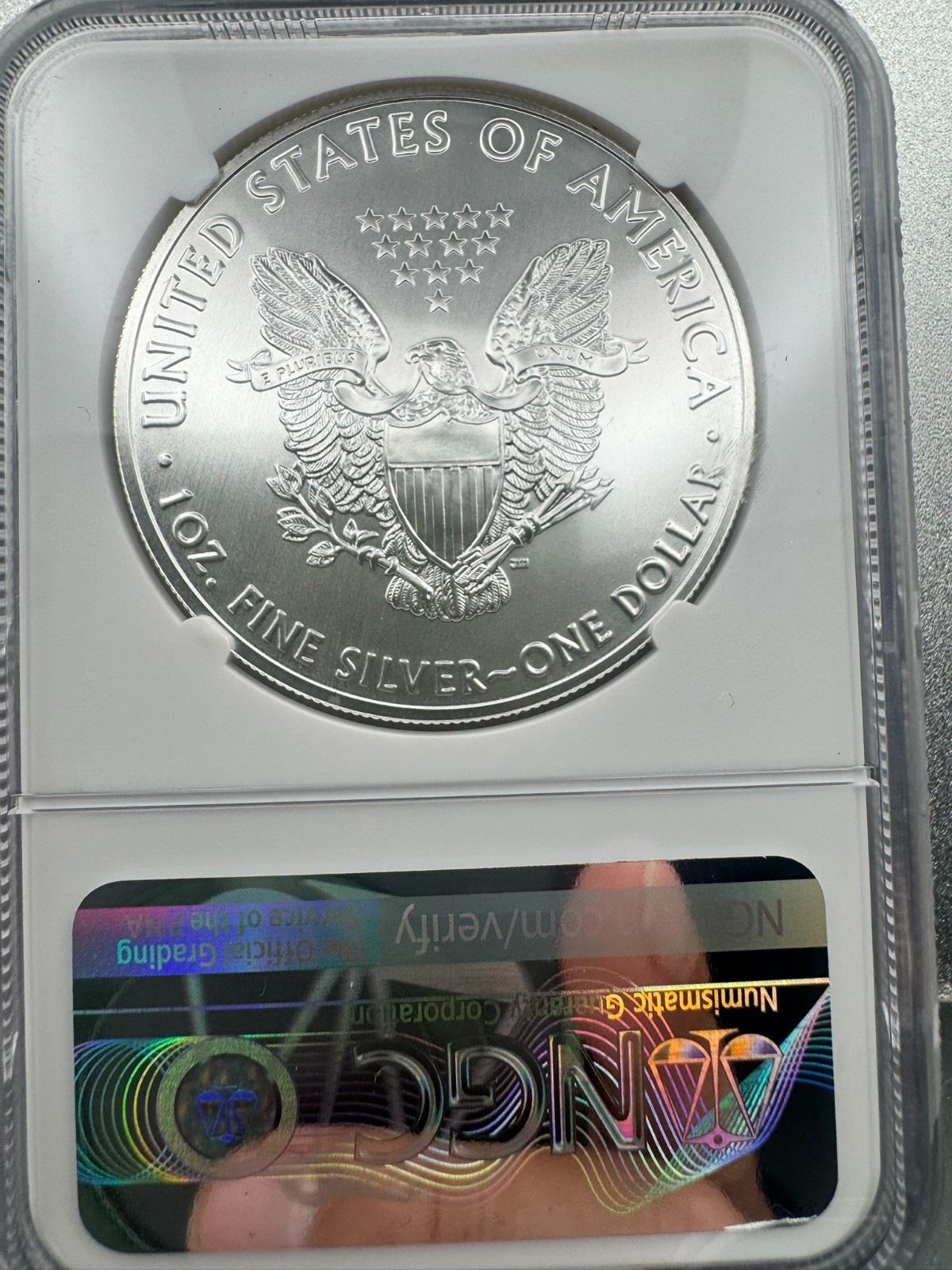 2021 (P) Silver Eagle NGC MS70 FDI Type 1 Emergency Production ...