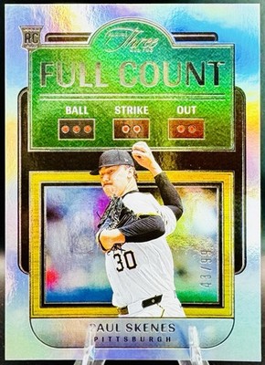 Paul Skenes /99 FULL COUNT #17 RC 2024 Panini Three And Two  