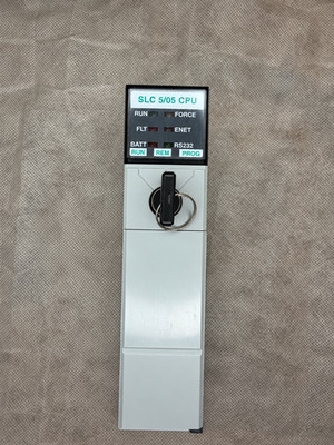 ALLEN BRADLEY 1747-L553 SER C CPU PROCESSOR UNIT SLC 500