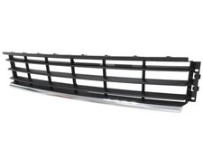 GITTER GRILL STOßSTANGE VORNE MITTE VOLKSWAGEN PASSAT 10-14 +VERCHROMTE LEISTE