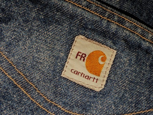 Jeans uomo Carhartt denim ignifugo 46/32 HRV 3 foderati OTTIME CONDIZIONI - Foto 2 di 8