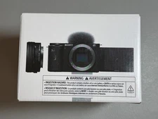 NEW Sony Alpha ZV-E10 25.0MP Interchangeable Lens Camera Black 16-50mm Zoom Lens