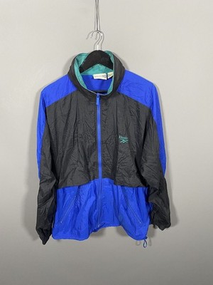 Reebok Retro Windbreaker Jacke - Größe L - Top Zustand - Herren