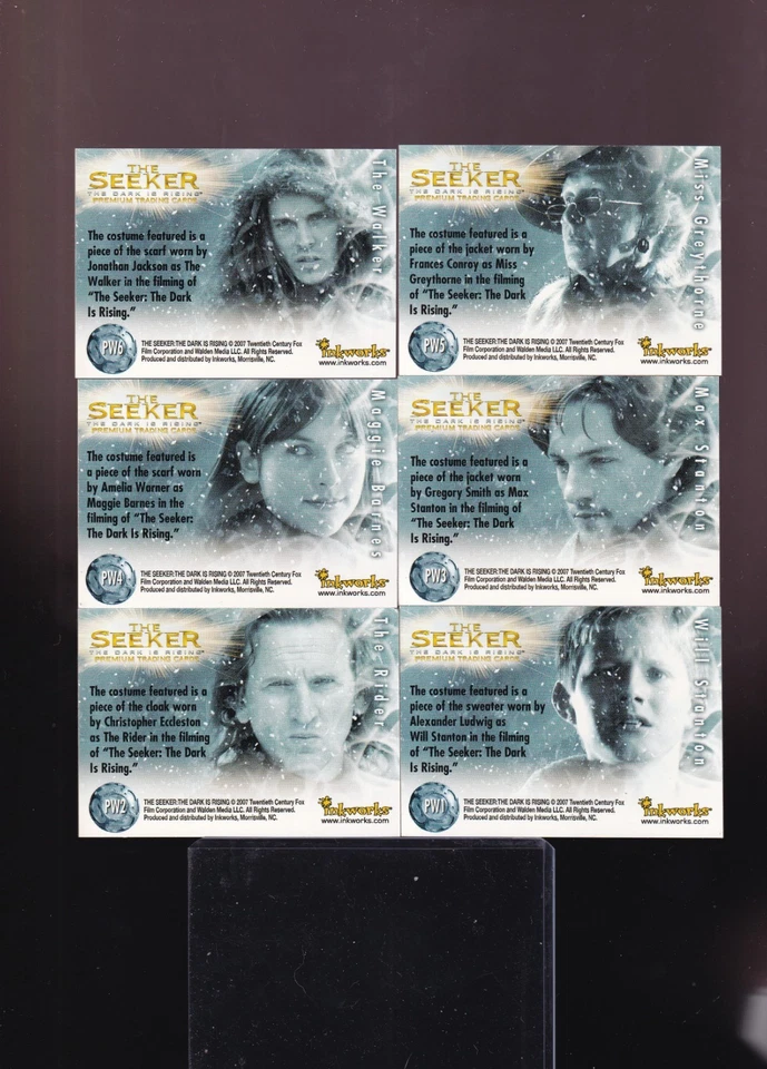 The Seeker The Dark Is Rising Pieceworks PW1 PW2 PW3 PW4 PW5 PW6 SET - Image 2 of 2