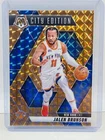2024-25 Panini Mosaic Jalen Brunson City Edition Bronze Mosaic #63/75