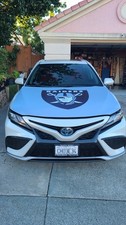 Las Vegas Raider Car Hood Cover With Side Mirror Cover Stretch Fit