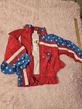 RARE Vintage Minnie Mouse USA Girls Windbreaker Size 3