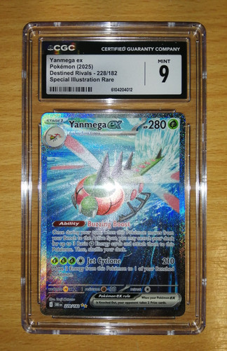 Yanmega ex graded CGC 9 for sale on eBay