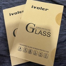 LOT OF 2 iVoler Tempered Glass Screen Protector for Valve Steam Deck 7" 9H New