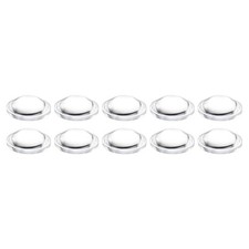 10Pcs Diameter 20mm High 7mm PMMA Flat Convex Lens Flashlight Optical Lens
