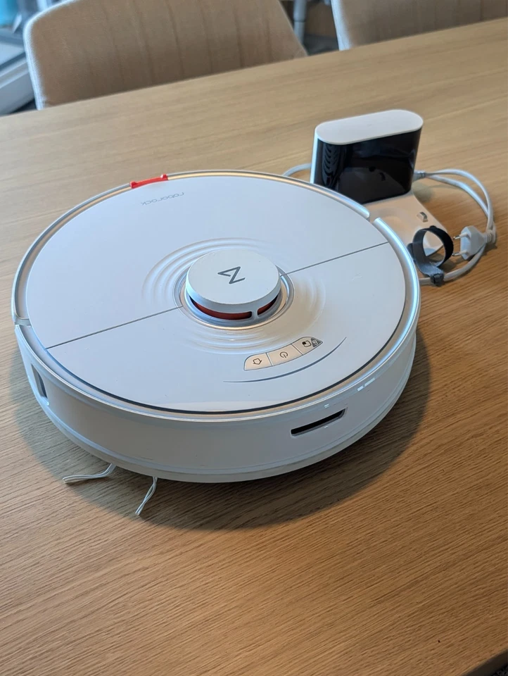 Roborock S7 weiß, Roboterstaubsauger, Sonic Mopping, 2500PA, Mapping, LiDAR, App