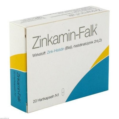 3x ZINKAMIN Falk 15 mg Hartkapseln 20 ST PZN 7331355