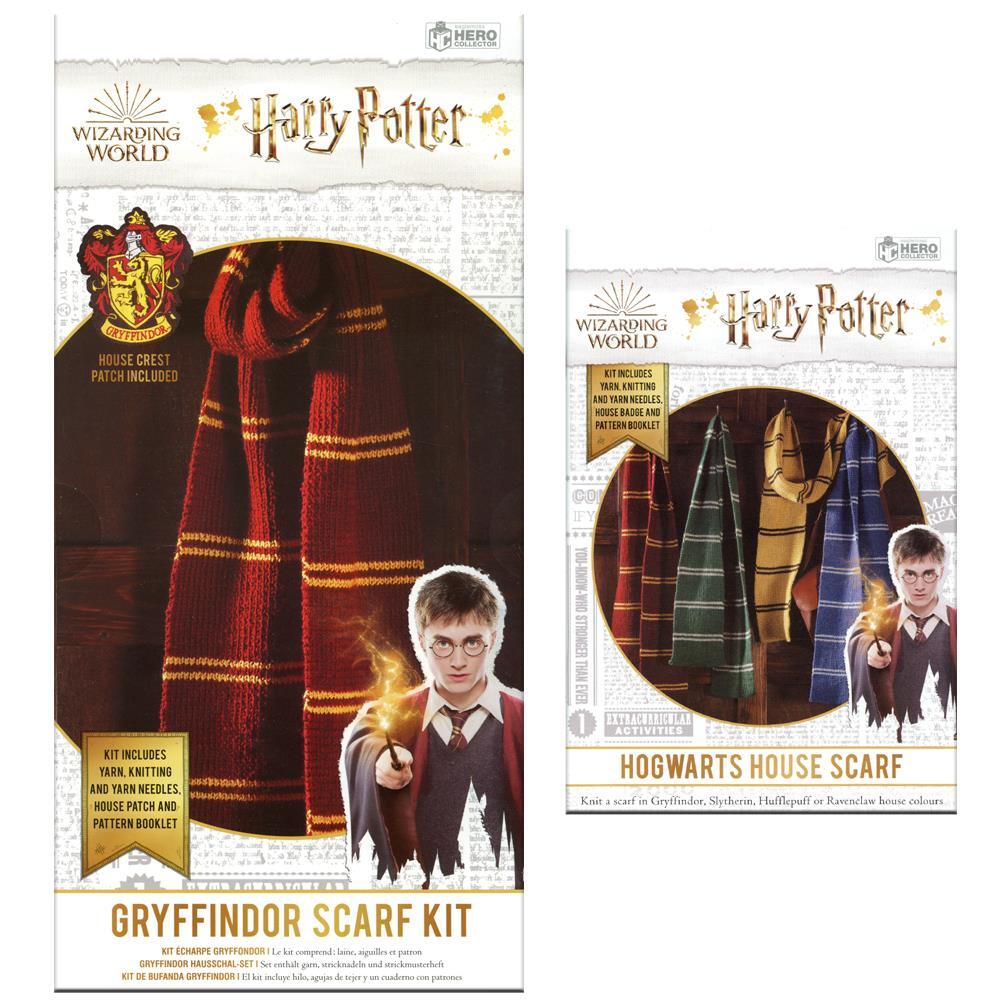 Harry Potter Wizarding World Collection Gryffindor Scarf Knit kit