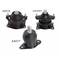 3X Engine Motor & Auto Transmission Mount for 2004-2008 Acura TSX l4 2.4L