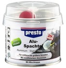 presto 2K Alu-Spachtel 600351 250g Aluminium Stahl Holz Beton