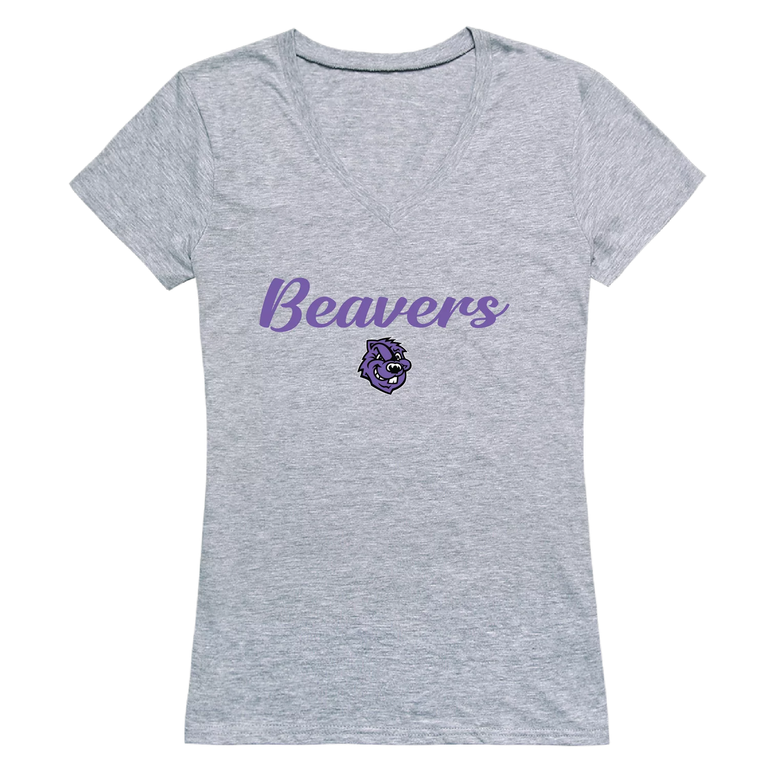 CCNY Beavers NCAA Women's Script Tee - City College of New York Fan Apparel  