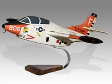North American T-2 Buckeye US Navy USS Lexington Wood Airplane Model Small 1/48
